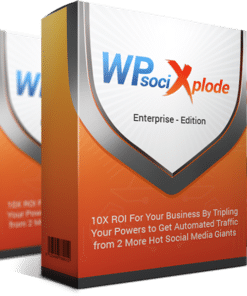 WP SociXplode With OTO1 + OTO2