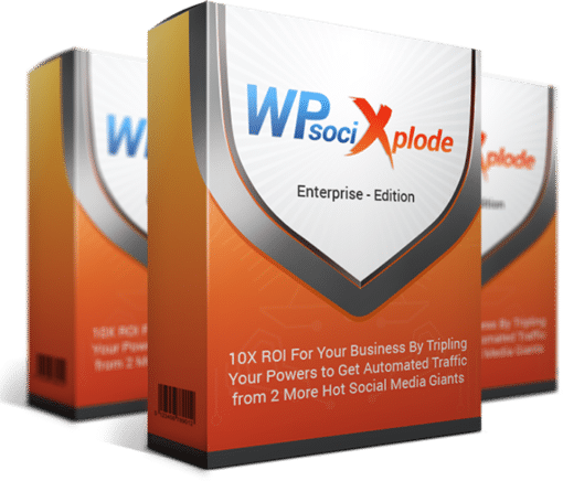 WP SociXplode With OTO1 + OTO2