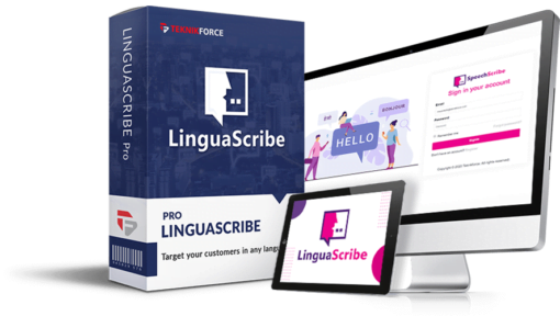 GET LinguaScribe with OTO1